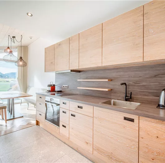 Unsere schöne Küche im Appartement "Sinfonie"