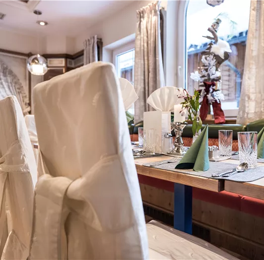 Restaurant-Hochzeitstisch