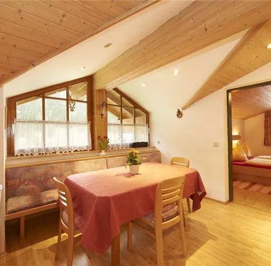 Landhaus Winter Wohnraum