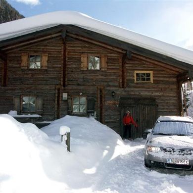 Langriedhütte im Winter