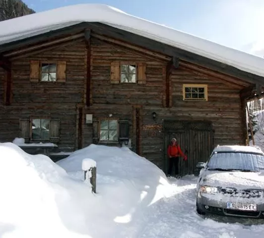 Langriedhütte im Winter