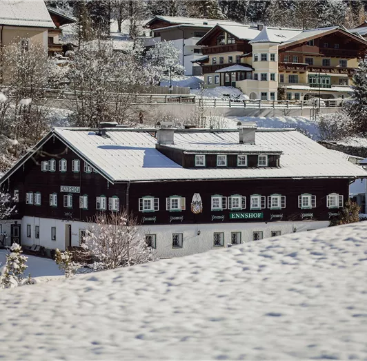 Nebenhaus ennshof im winter