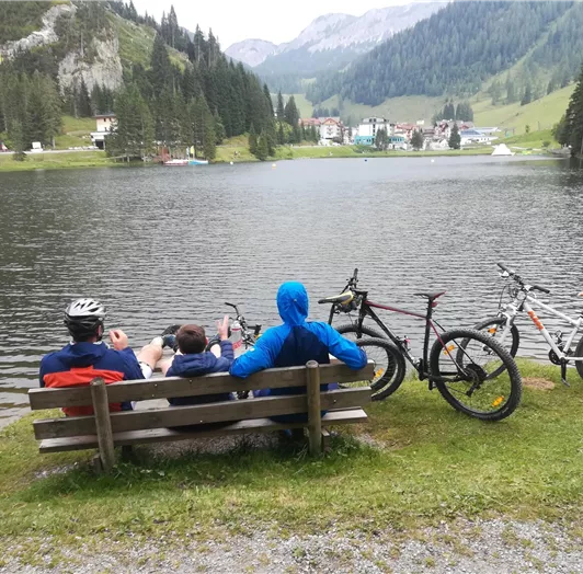 Radtour nach Zauchensee
