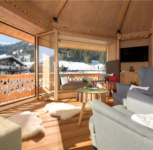 Ruheraum "Hochalm" im adults only Bereich "AlmRuh Spa"