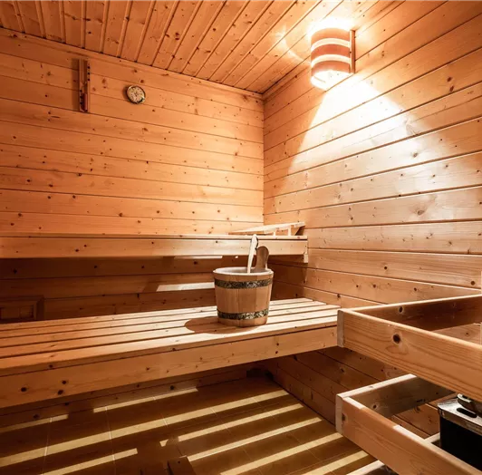 Sauna-Innenbereich