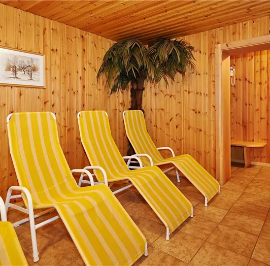 Sauna Ruheraum