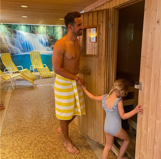 Sauna und Dampfbad
