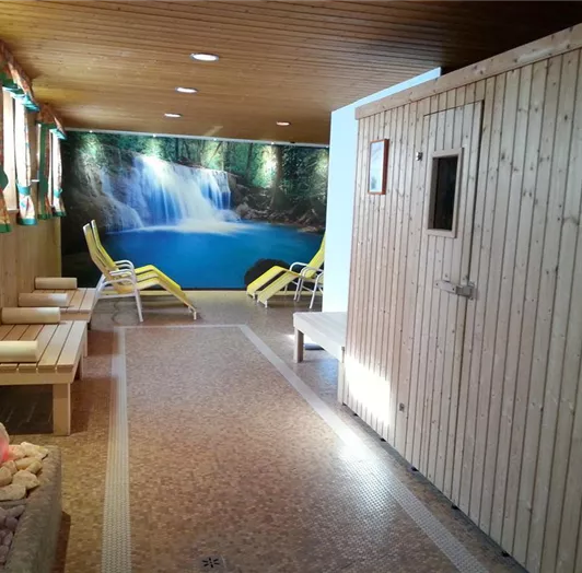 Sauna und Ruhebereich
