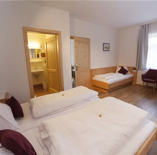 Schlafzimmer der Ferienwohnung