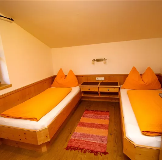 Schlafzimmer im Appartement Waldblick