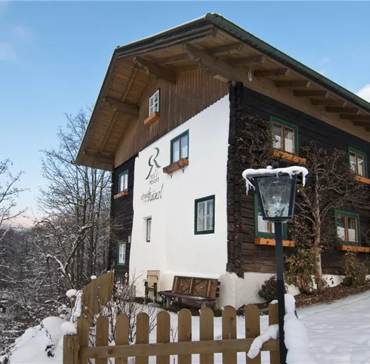 Schneiderhäusl in winter