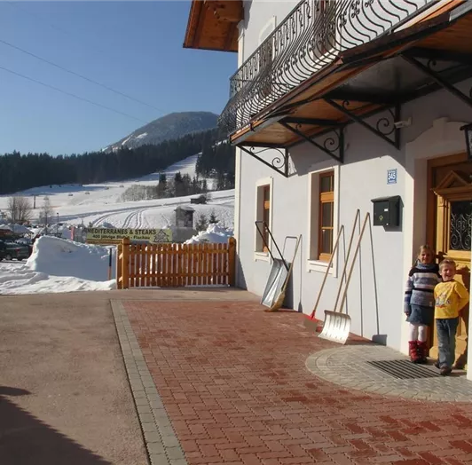 Space Jet Flachau vor der Tür