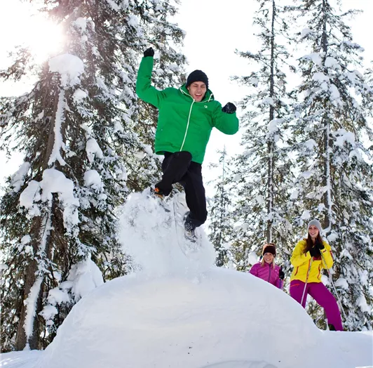 Spaß mit dem weichen Pulverschnee © Salzburger Spo