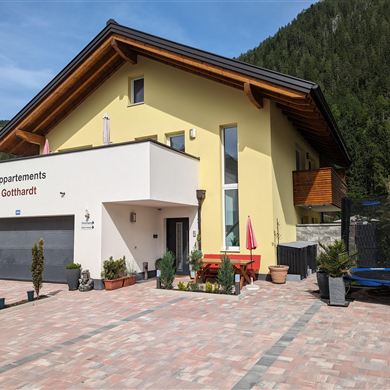 Süd-West Ansicht Unterkunft