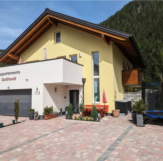 Süd-West Ansicht Unterkunft