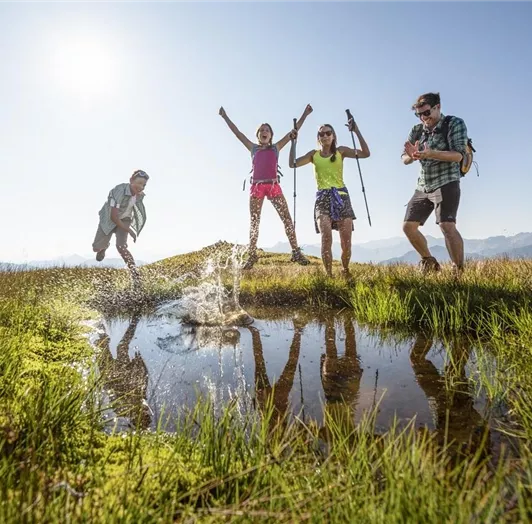 Hiking in Flachau