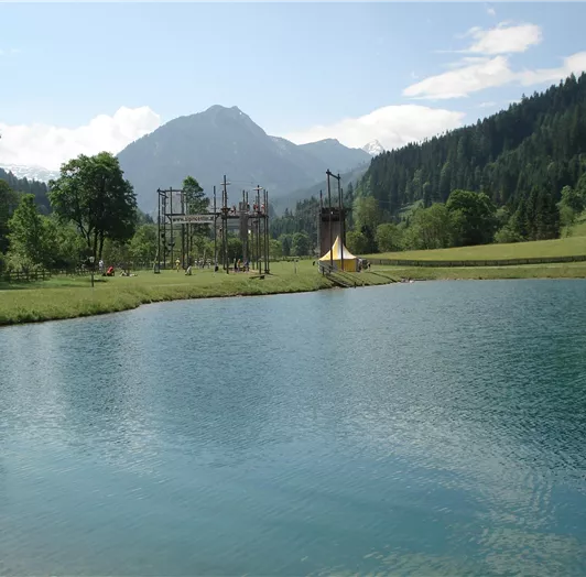 Winklsee mit Hochseilgarten