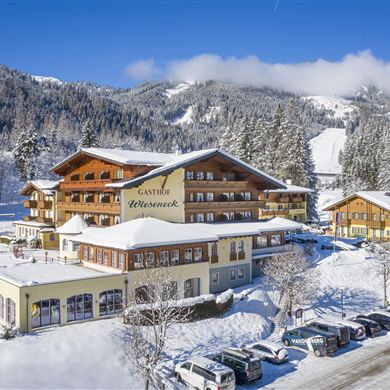 Winteransicht Hotel