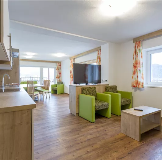 Wohnraum vom Apartment mit 3 Schlafräumen