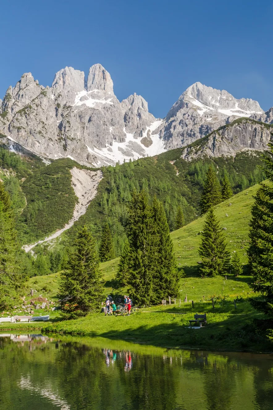Flachau - Hofalmen mit Almsee Filzmoos - E-MTB Tour (21)