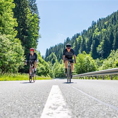 Headerfoto - Rennradtour Rund um das Hochgründeck