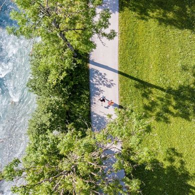 Headerfoto zur Jogging-Transferstrecke von Flachau nach Reitdorf