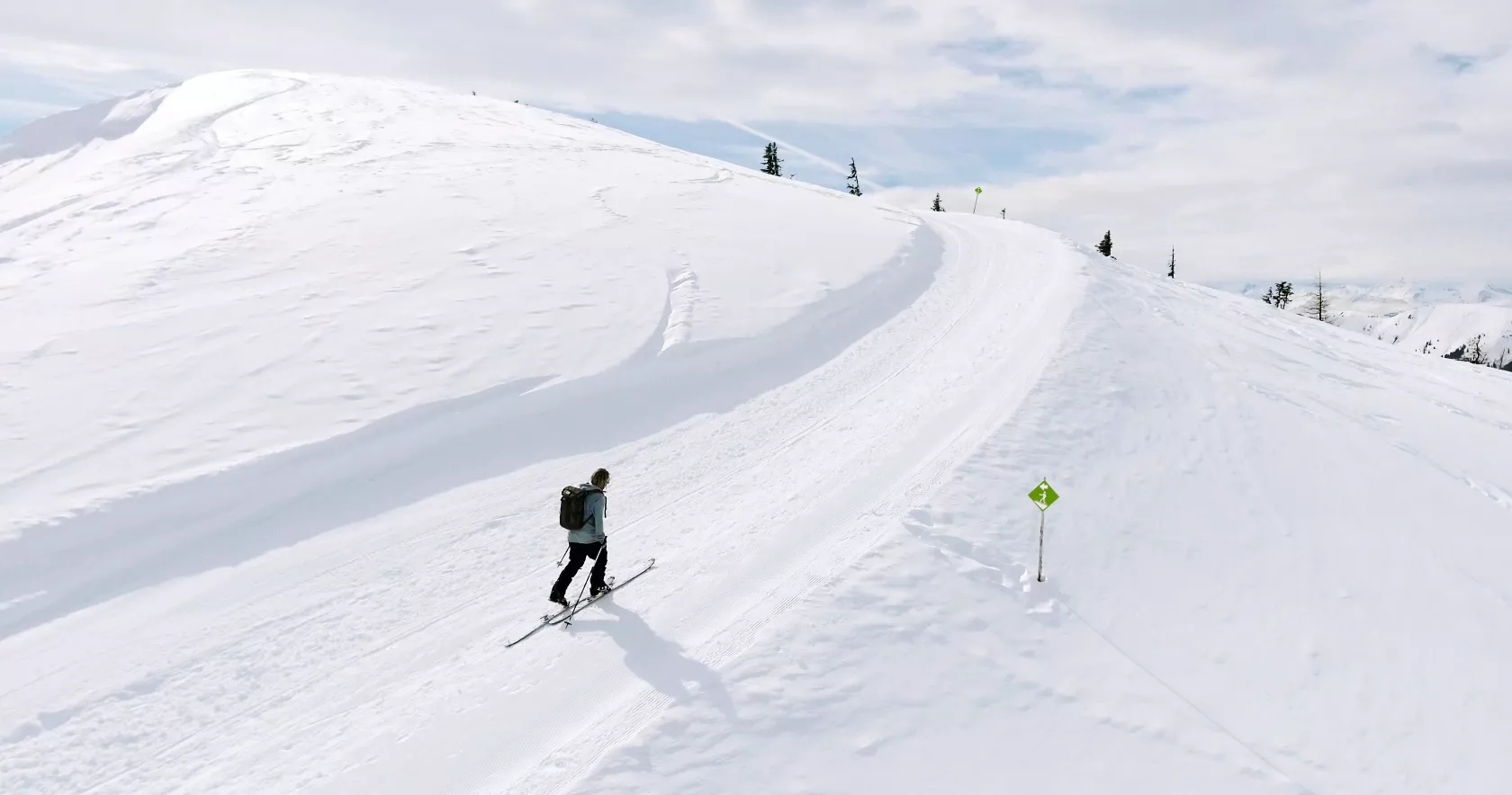 Aufstiegsroute Shuttleberg